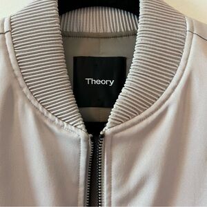 Men’s Small Cream Theory Lightweight Bomber Lightweight Jacket